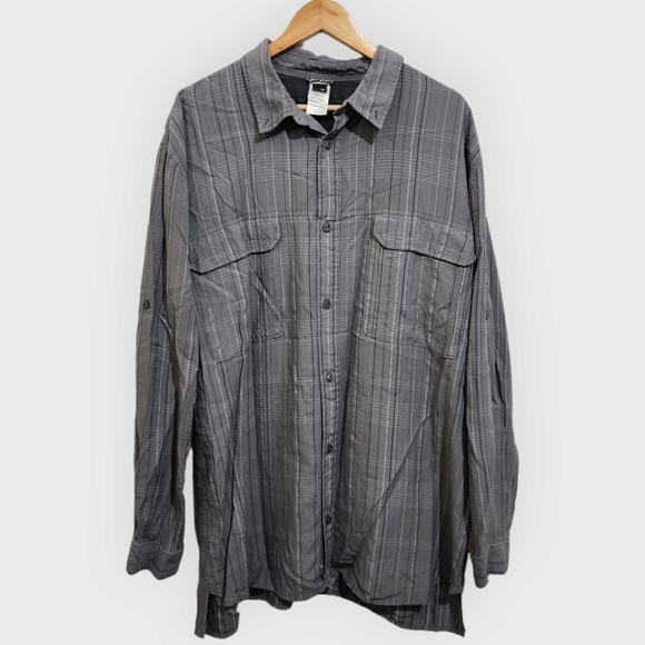 The North Face Other - The North Face Men's Button Down Roll Tab Long Sleeve Vented Fishing Shirt XXL